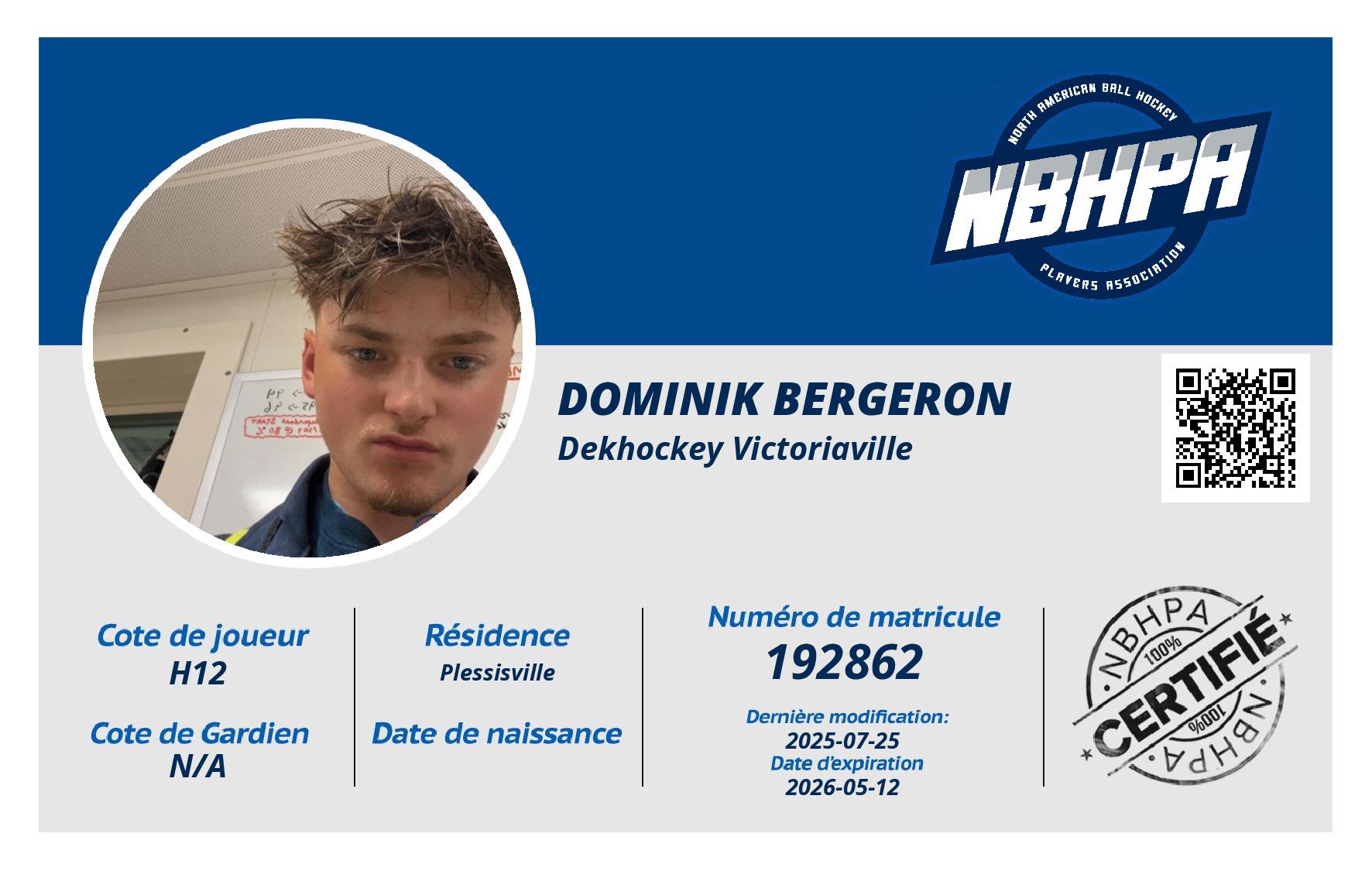 Dominik Bergeron
