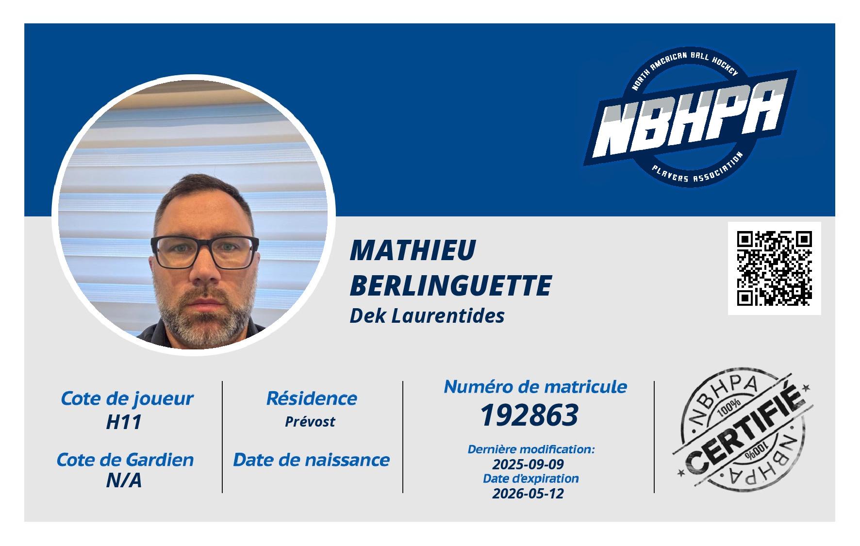 Mathieu Berlinguette