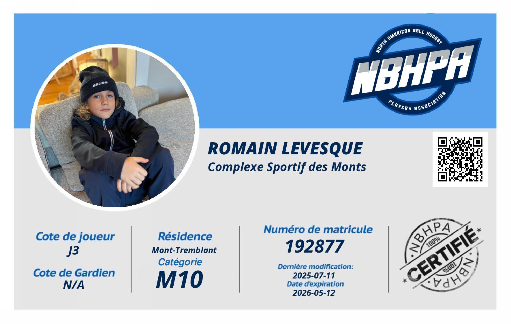 Romain Levesque