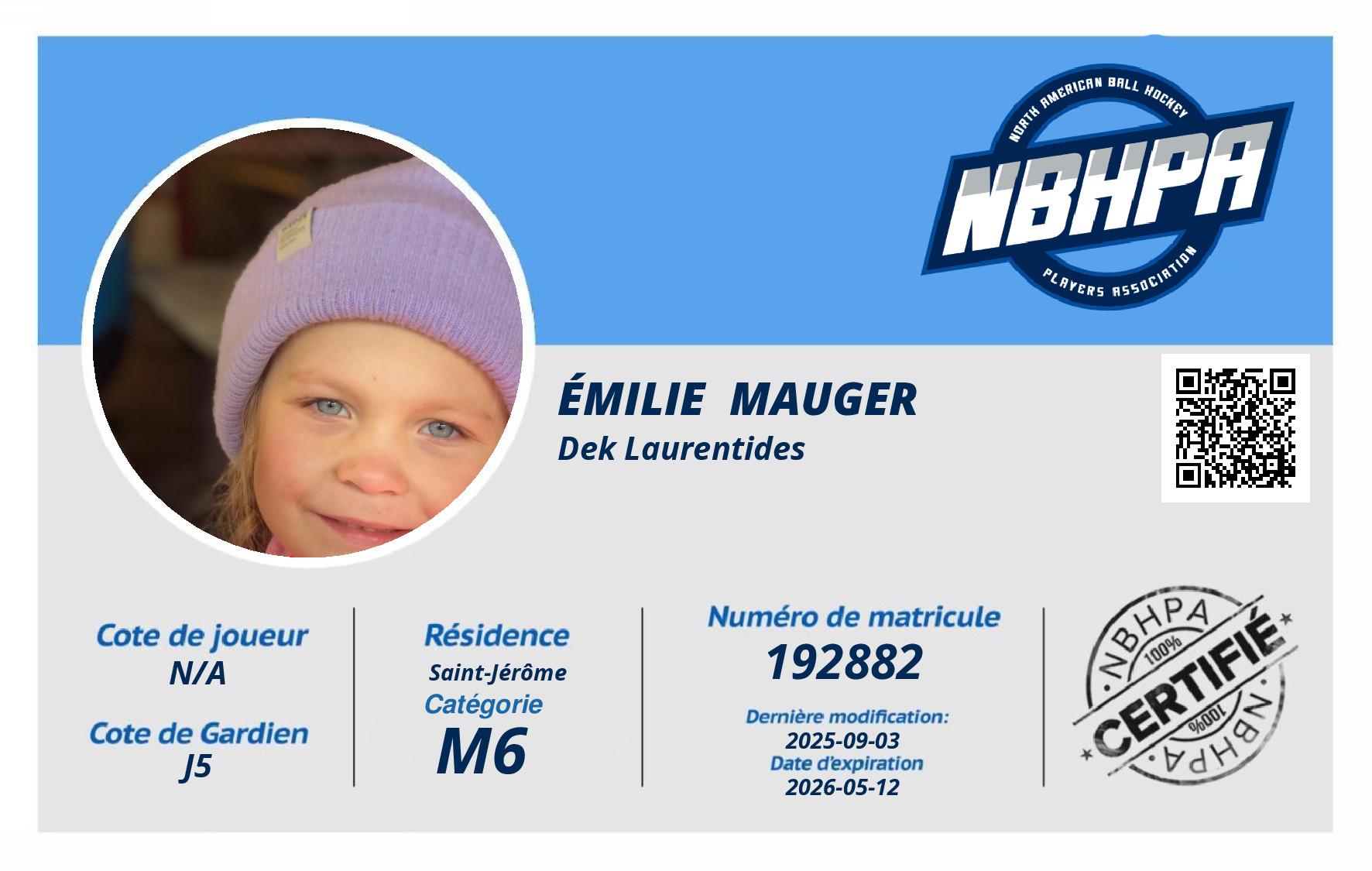 Émilie  Mauger 