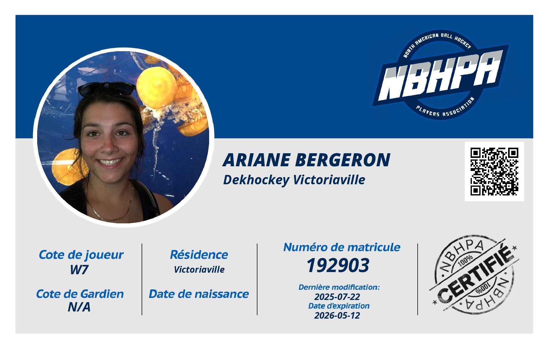 Ariane Bergeron