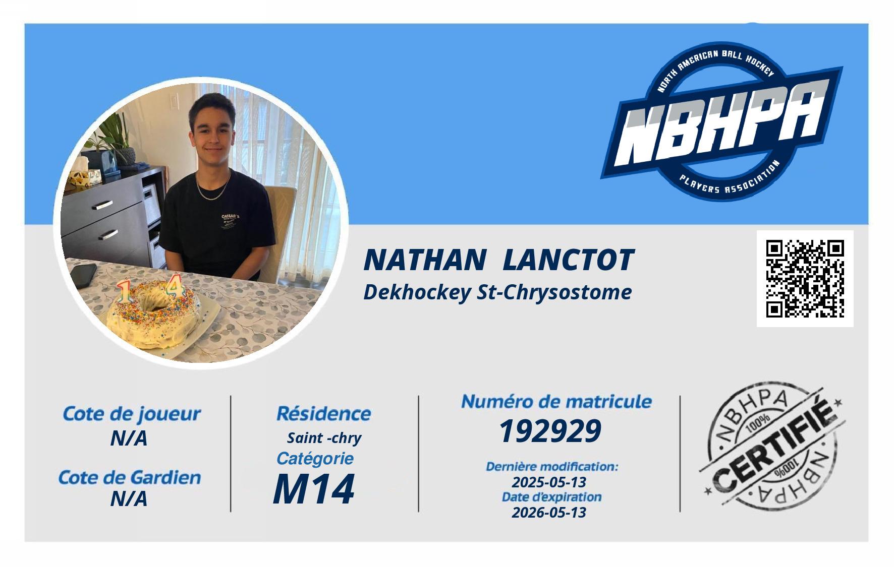 Nathan  Lanctot