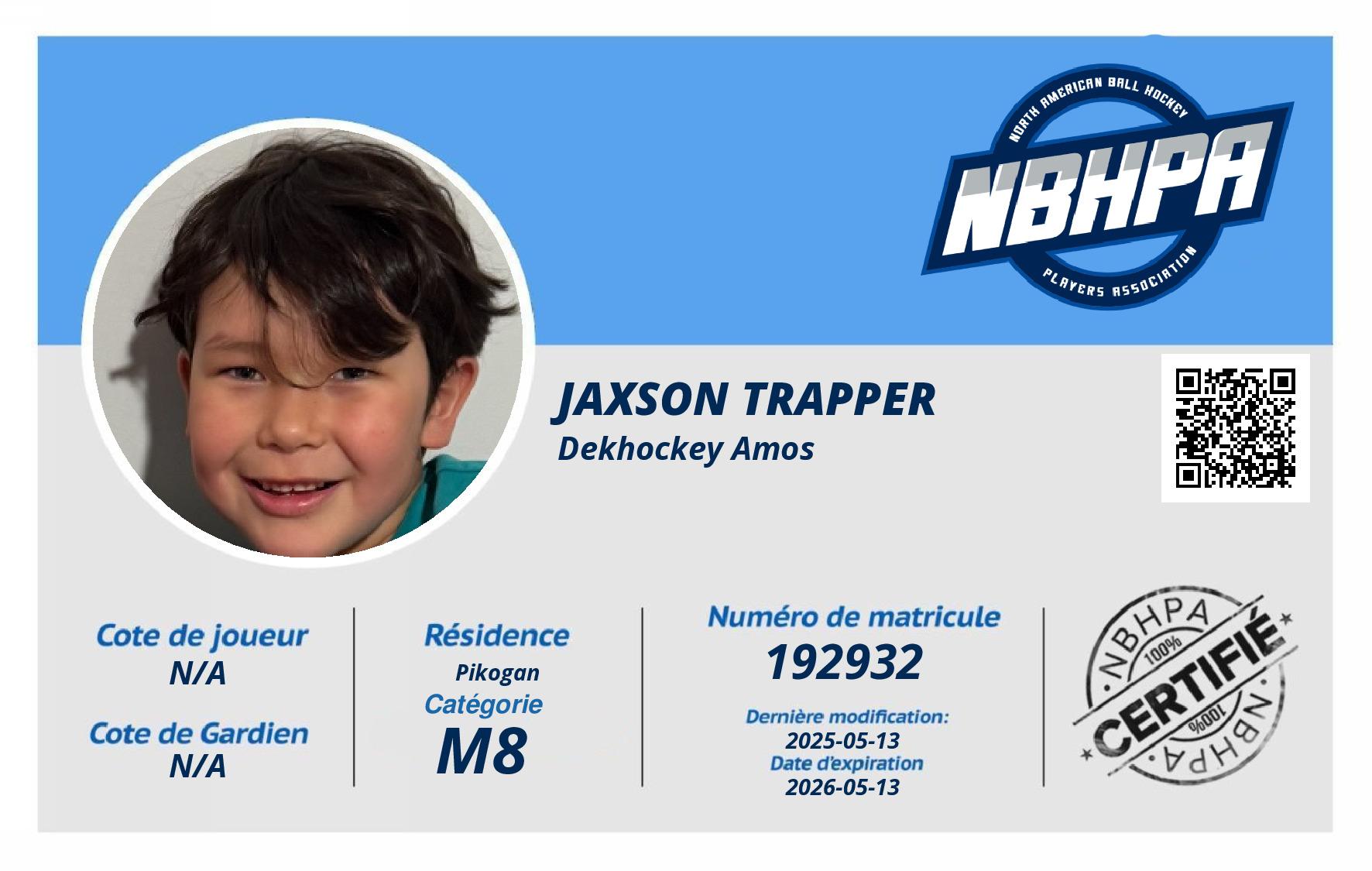 Jaxson Trapper