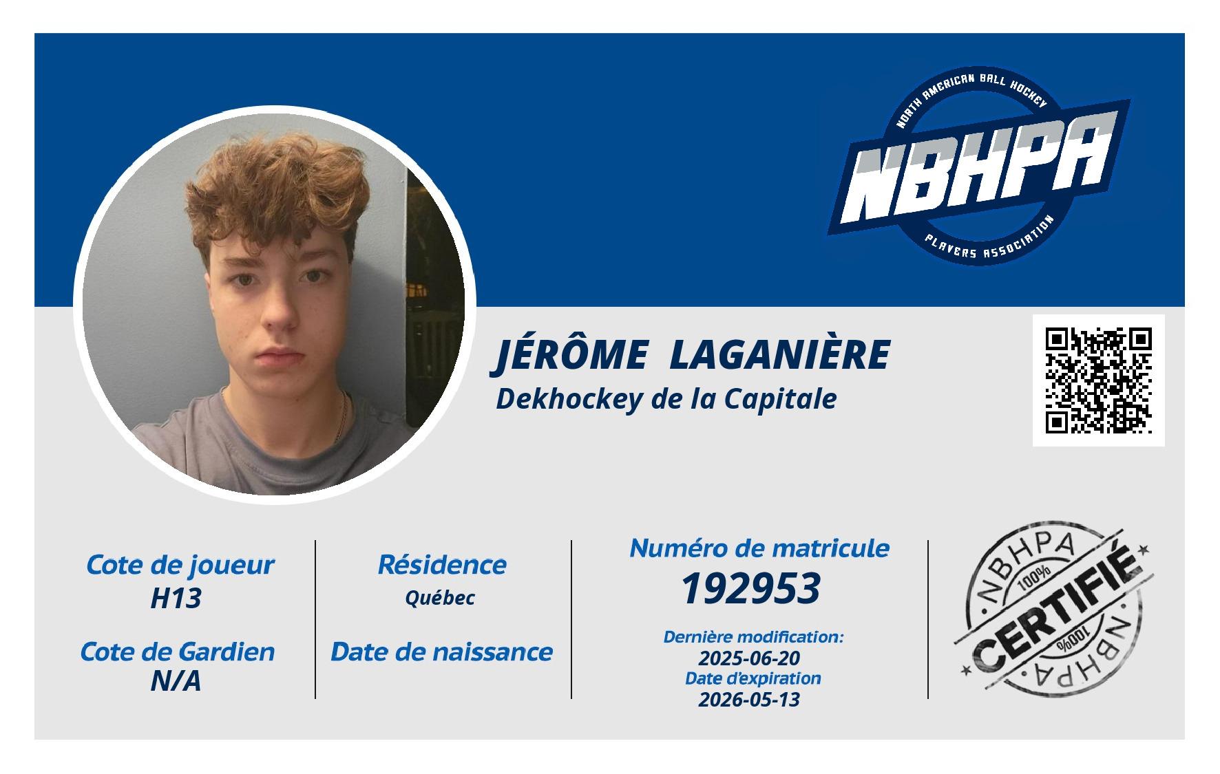 Jérôme  Laganière 