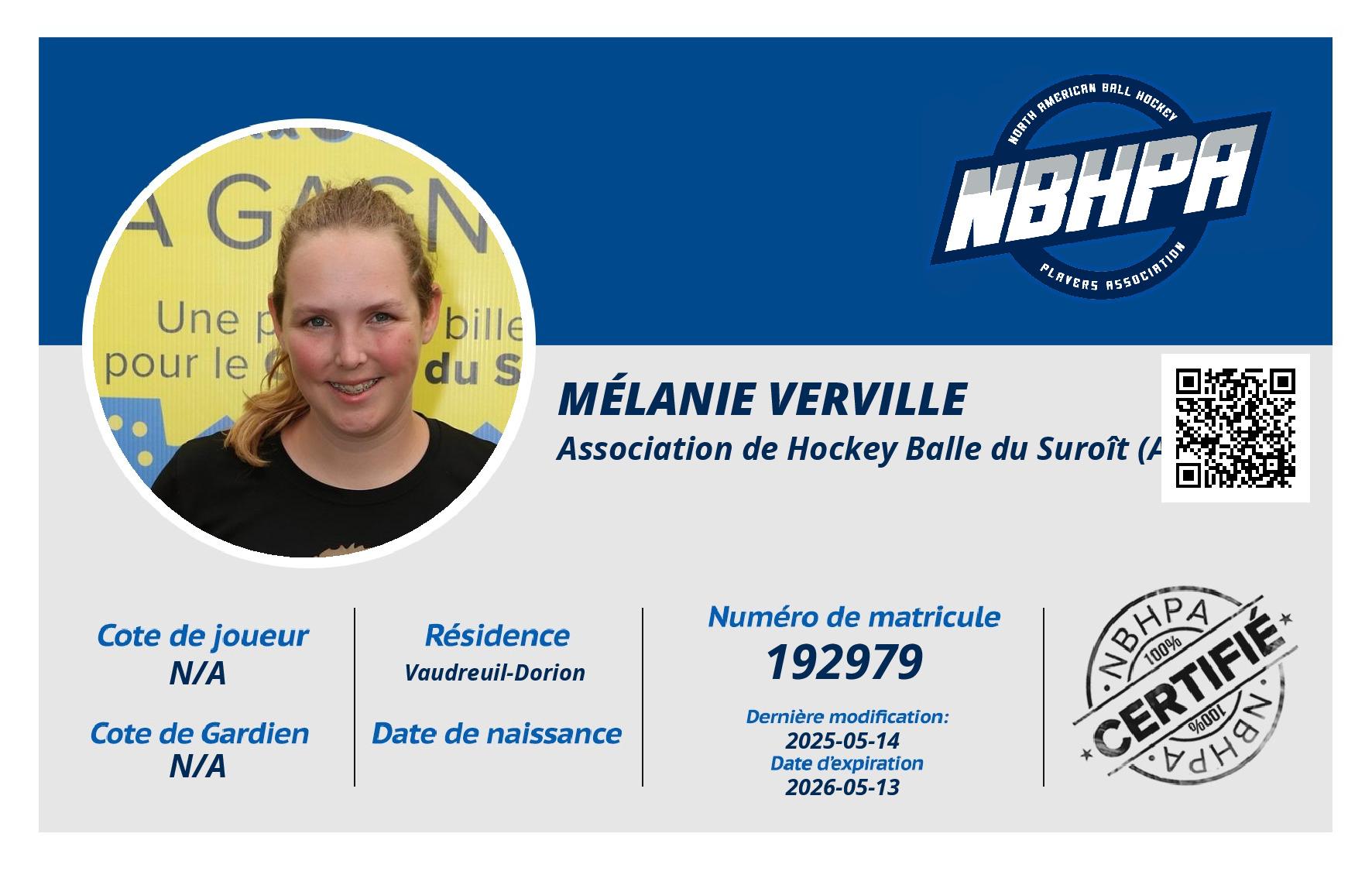 Mélanie Verville