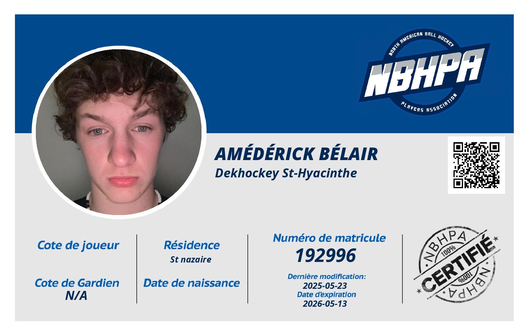 Amédérick Bélair