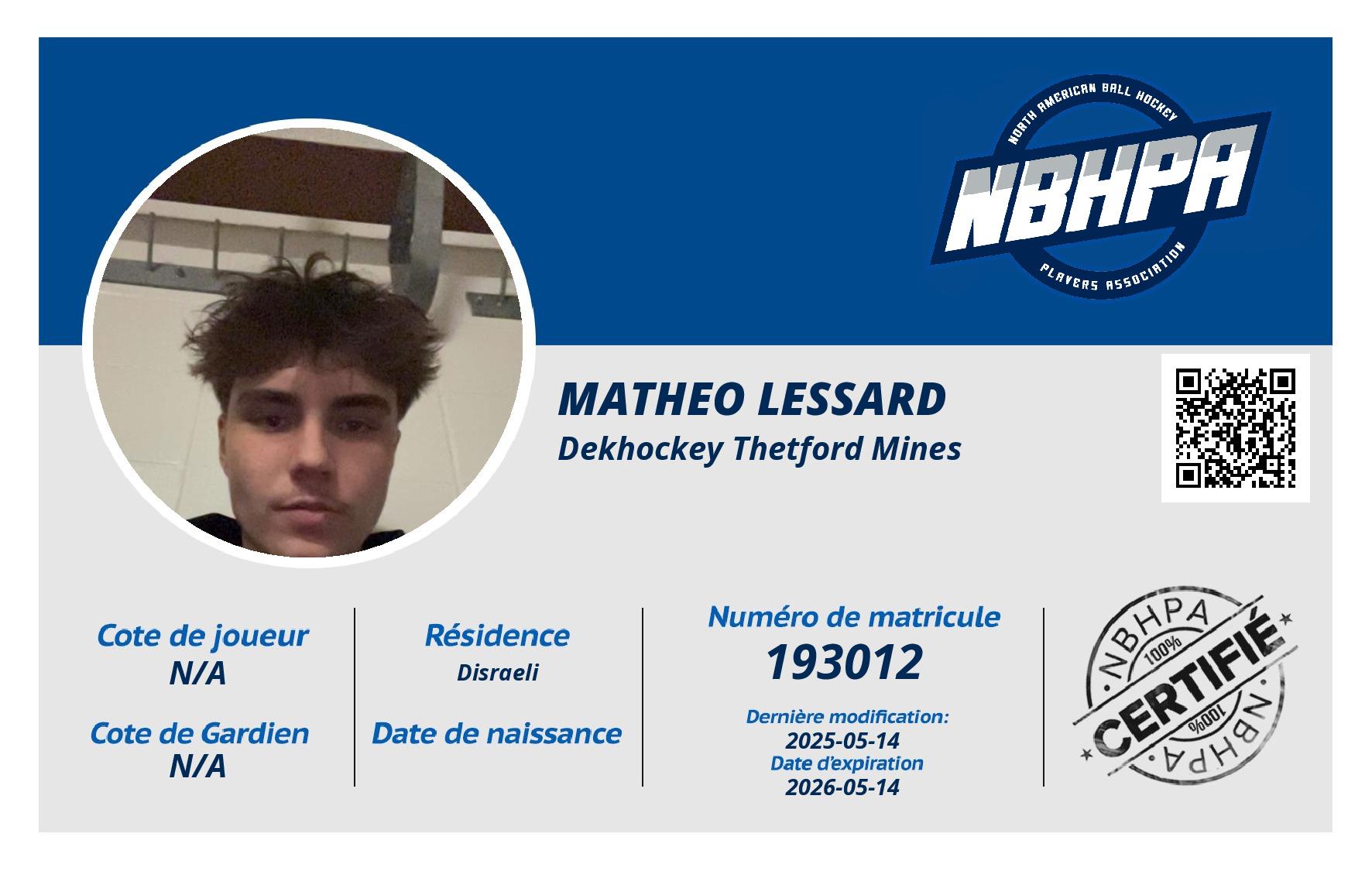 Matheo Lessard