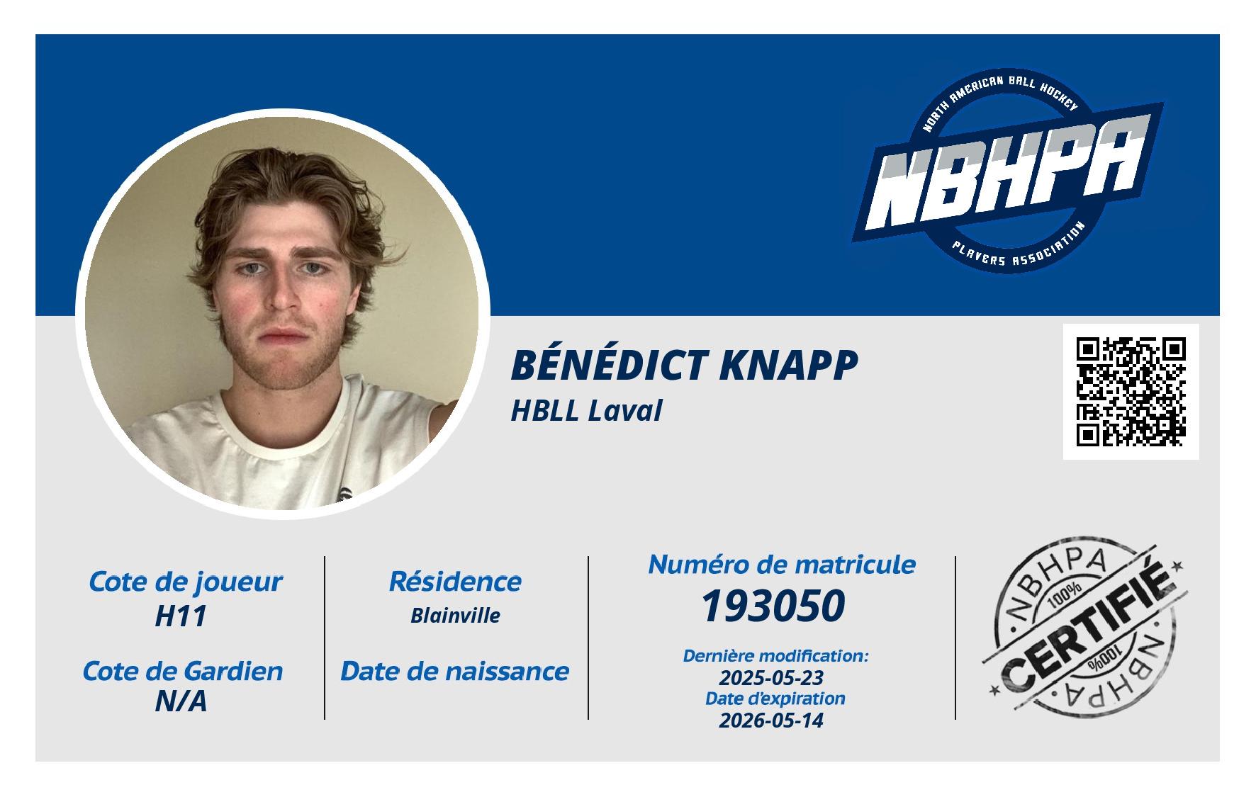 Bénédict Knapp