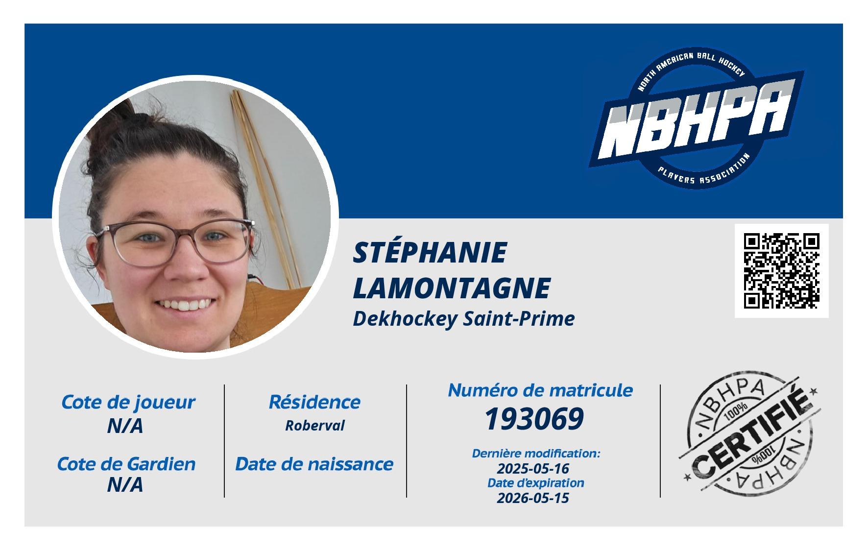 Stéphanie Lamontagne