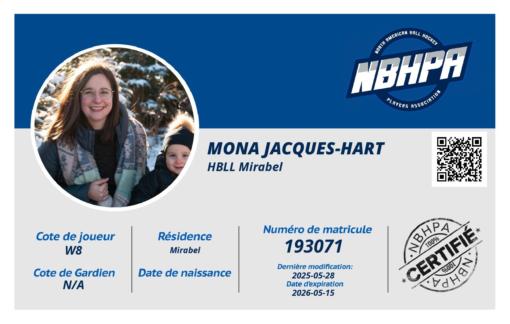 Mona Jacques-Hart