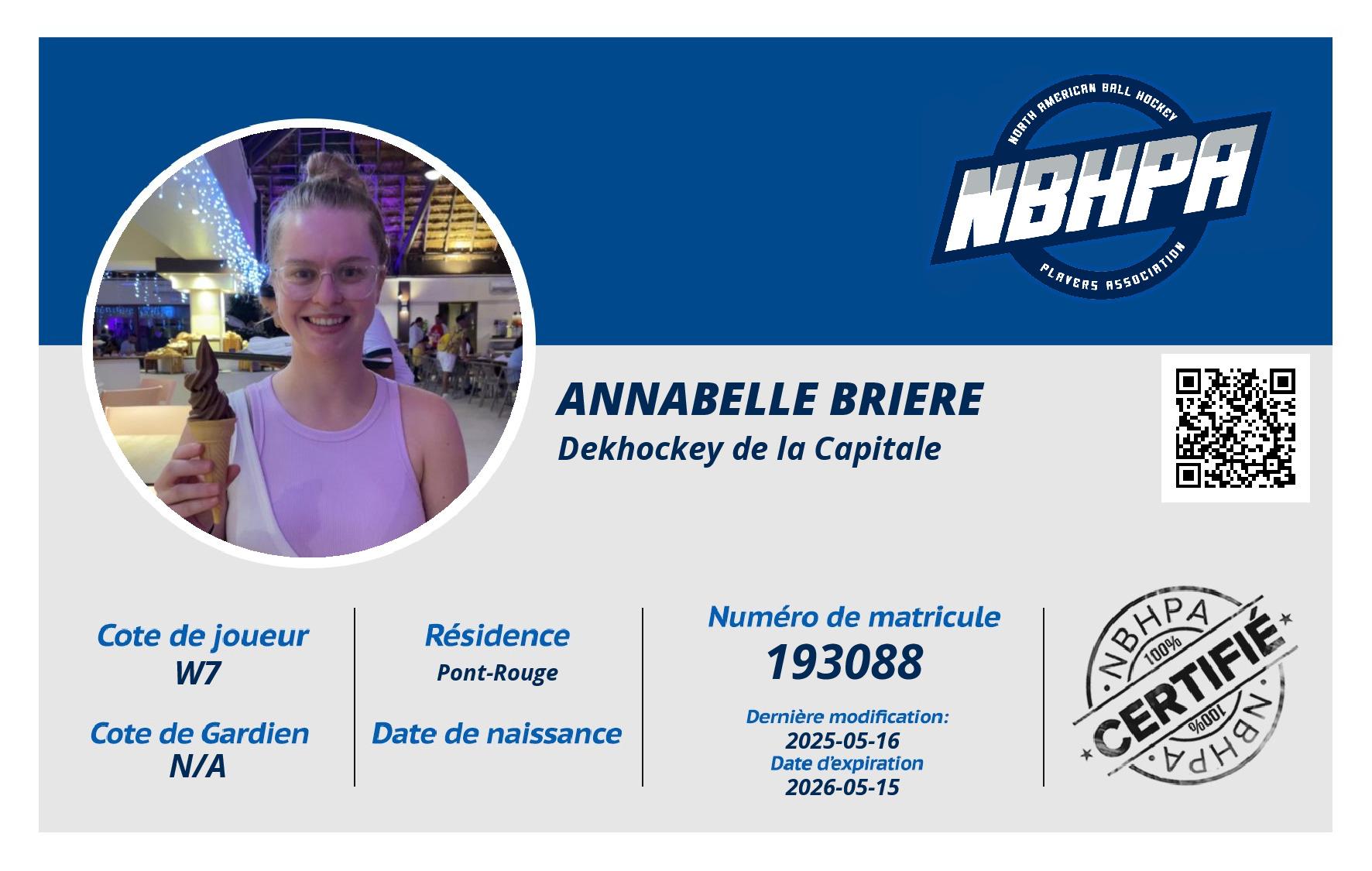 Annabelle Briere