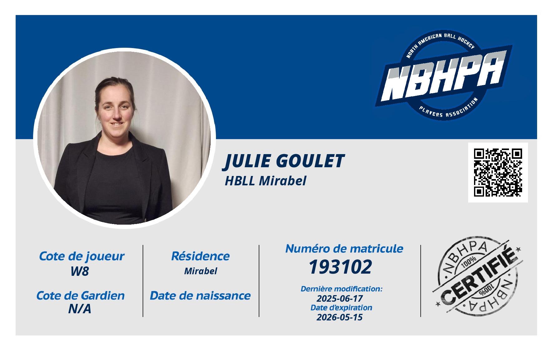 Julie Goulet
