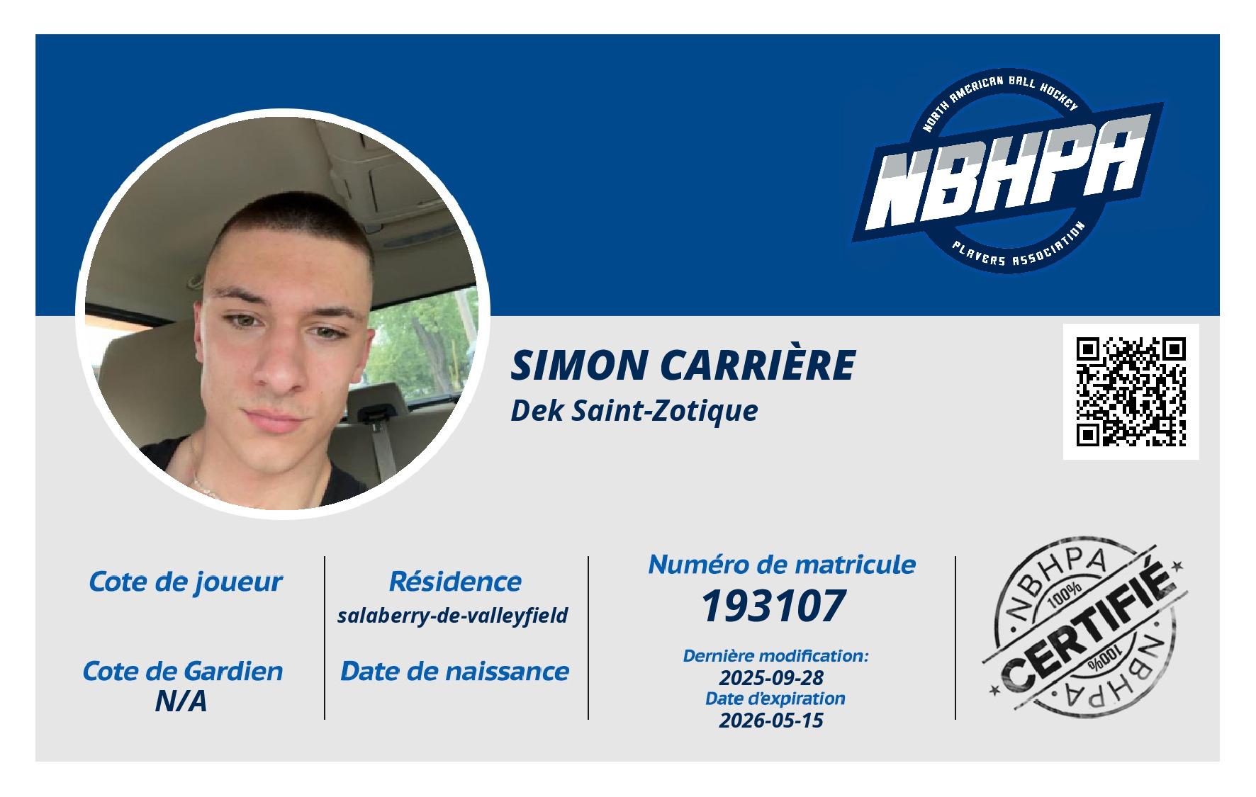 Simon Carrière