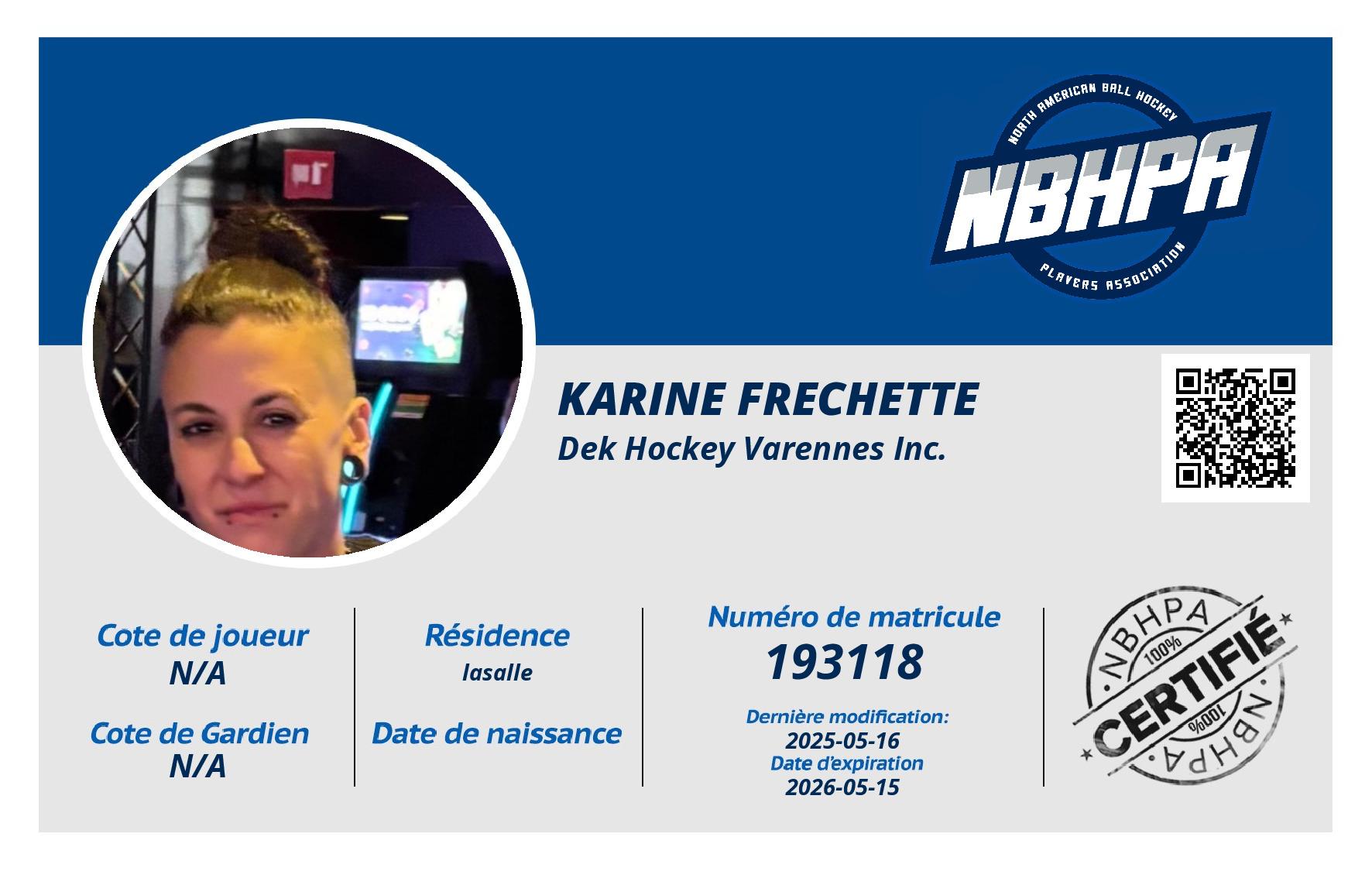 Karine Frechette