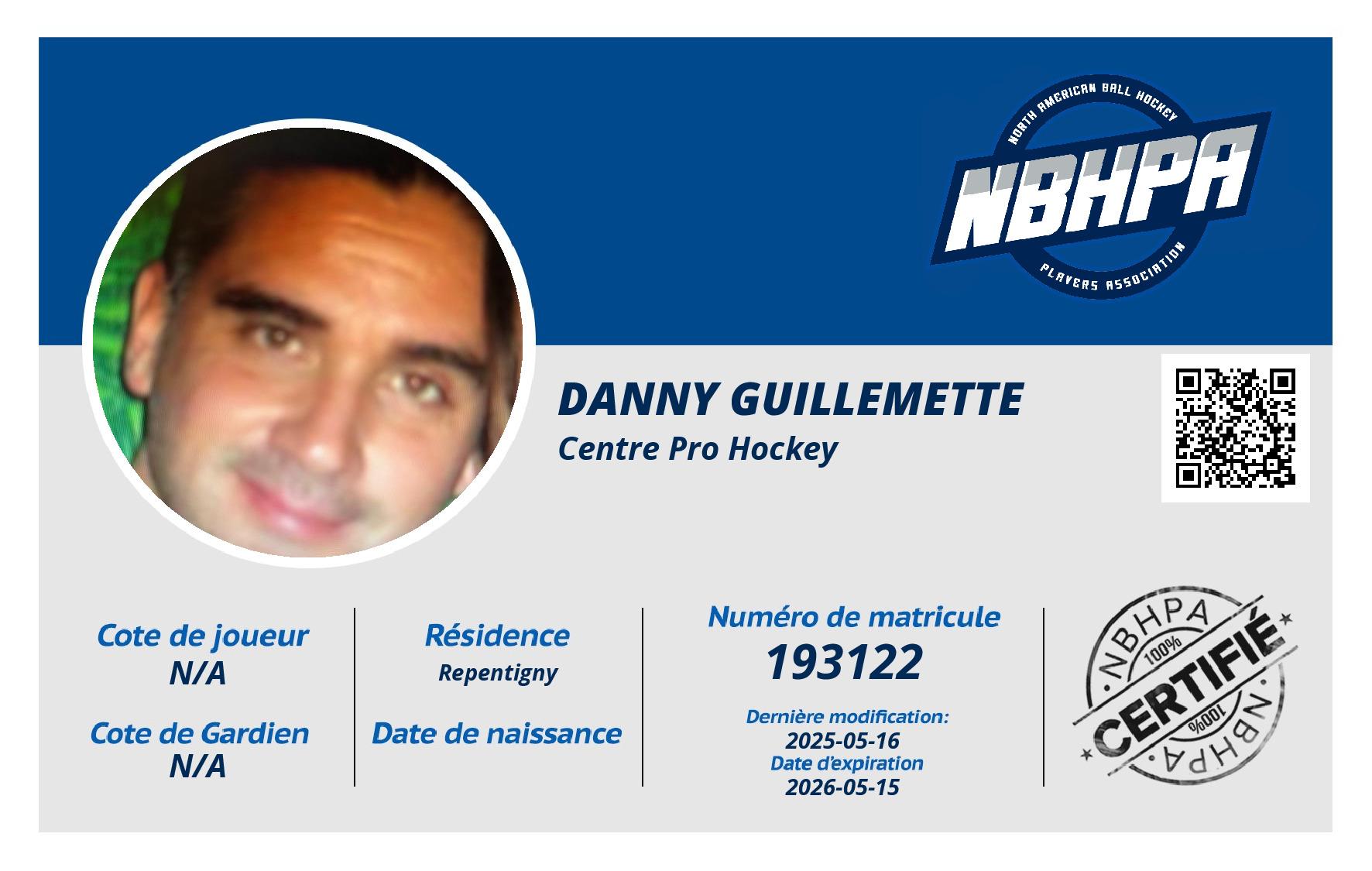 Danny Guillemette