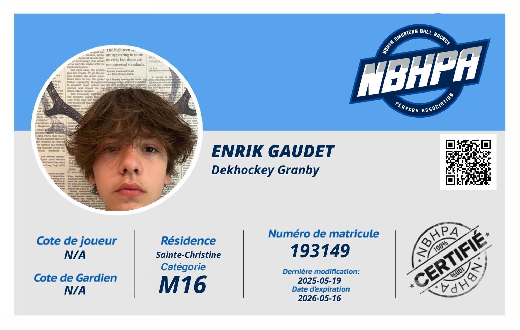 Enrik Gaudet