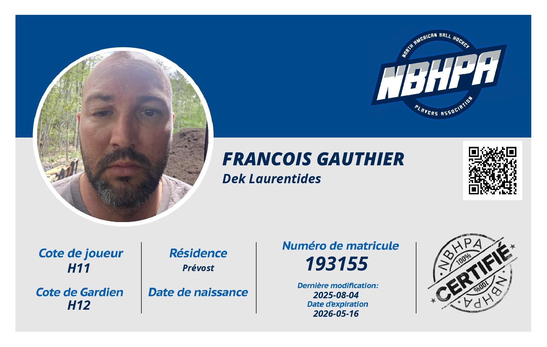Francois Gauthier