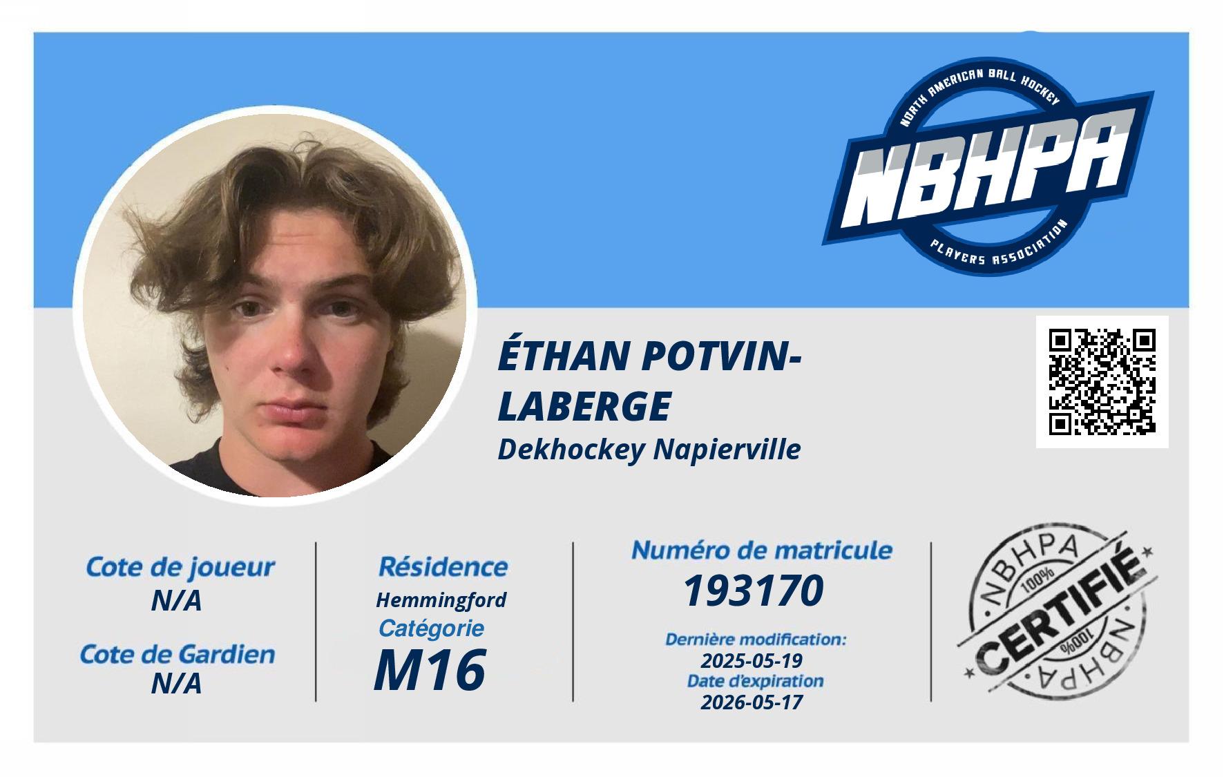 Éthan Potvin-Laberge