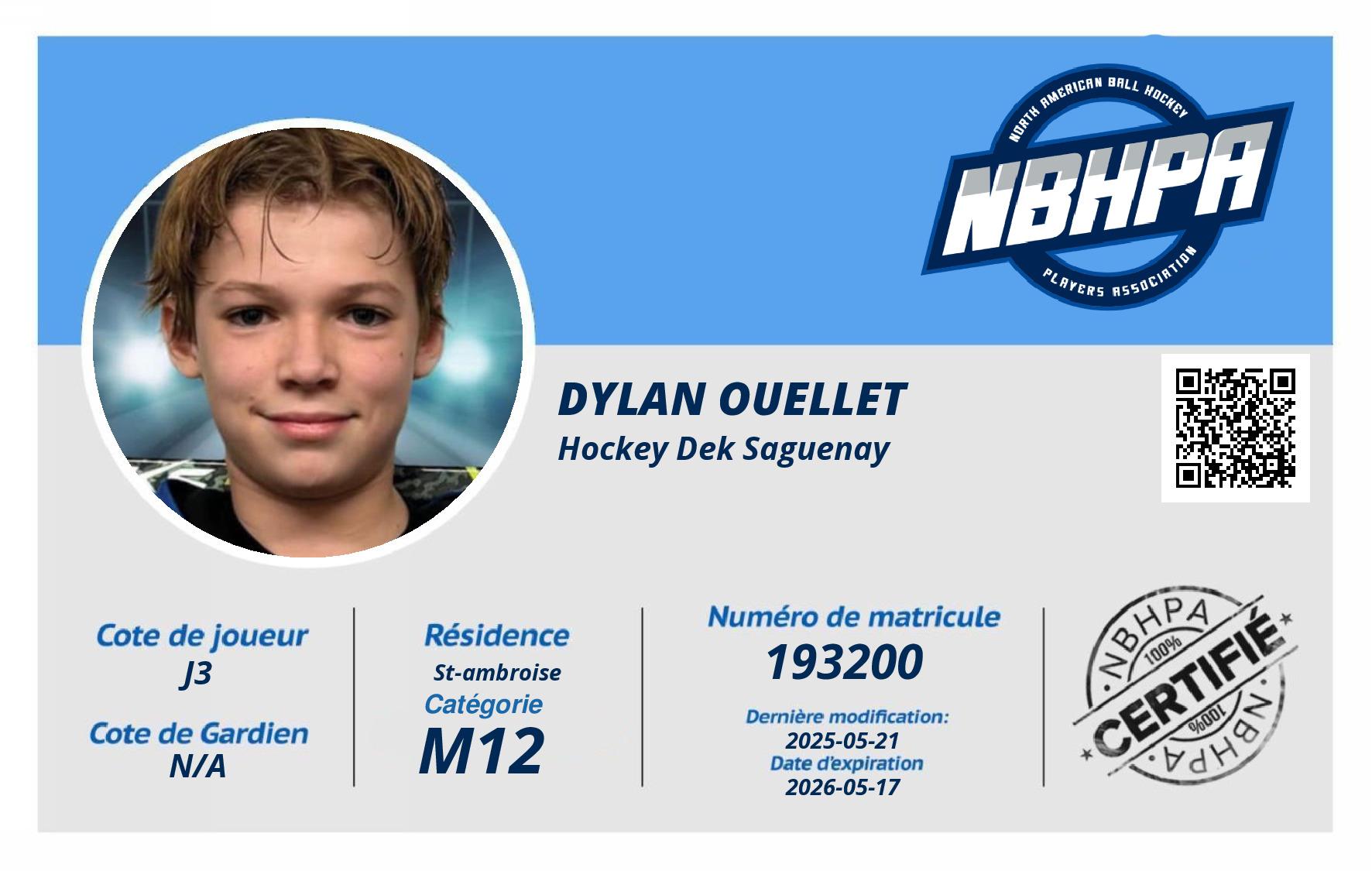 Dylan Ouellet