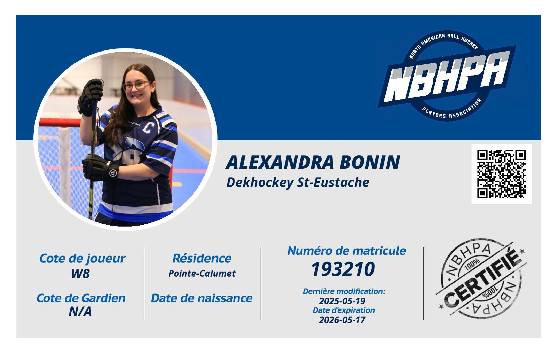 Alexandra Bonin