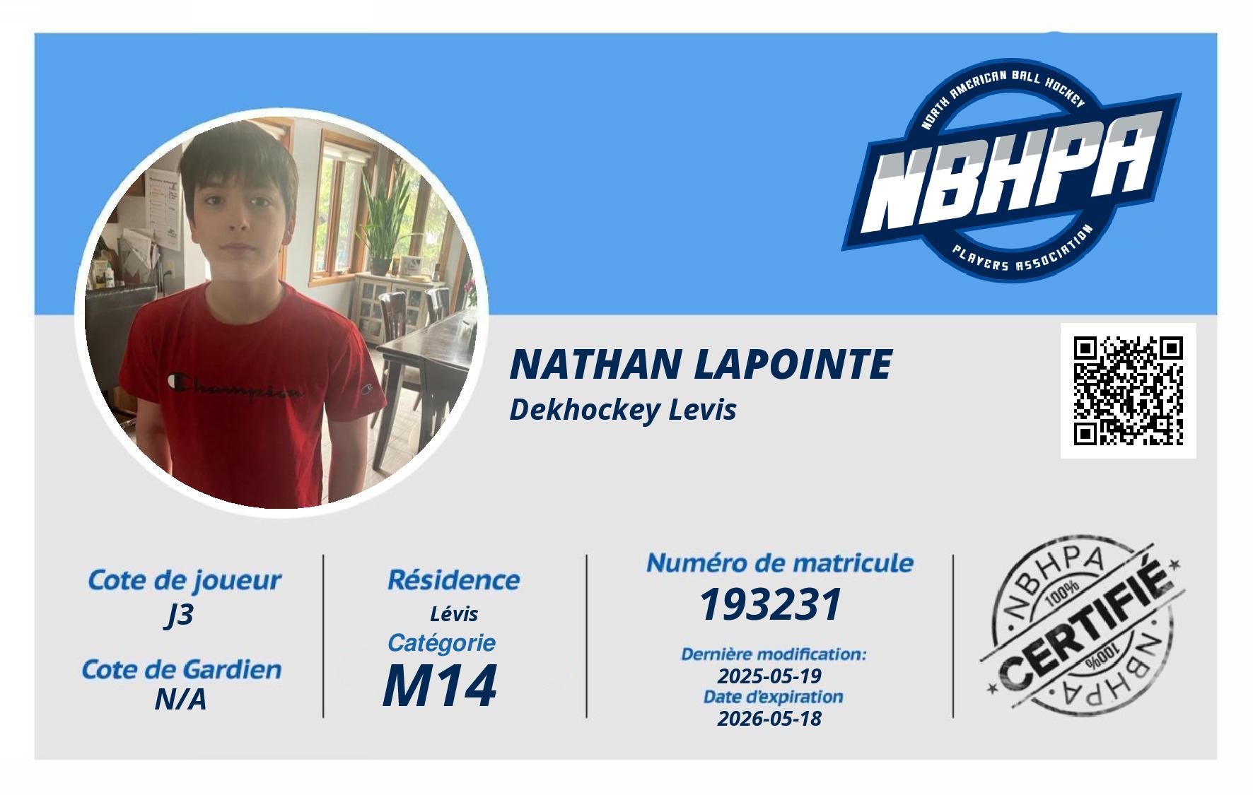 Nathan Lapointe
