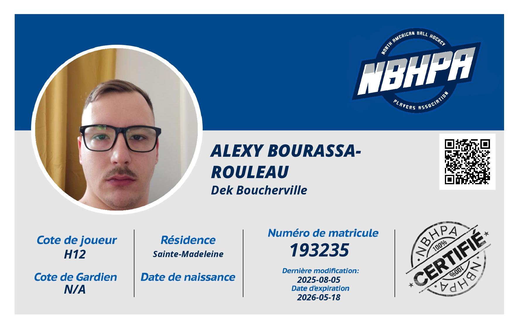 Alexy Bourassa-Rouleau