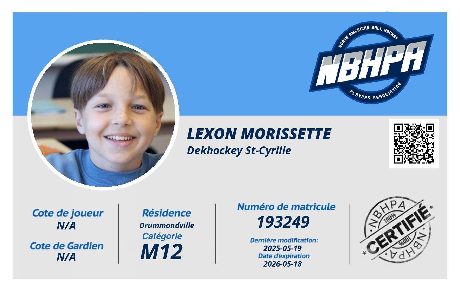 Lexon Morissette