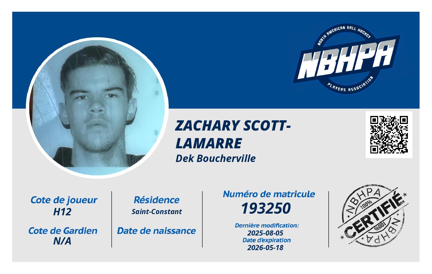 Zachary Scott-Lamarre