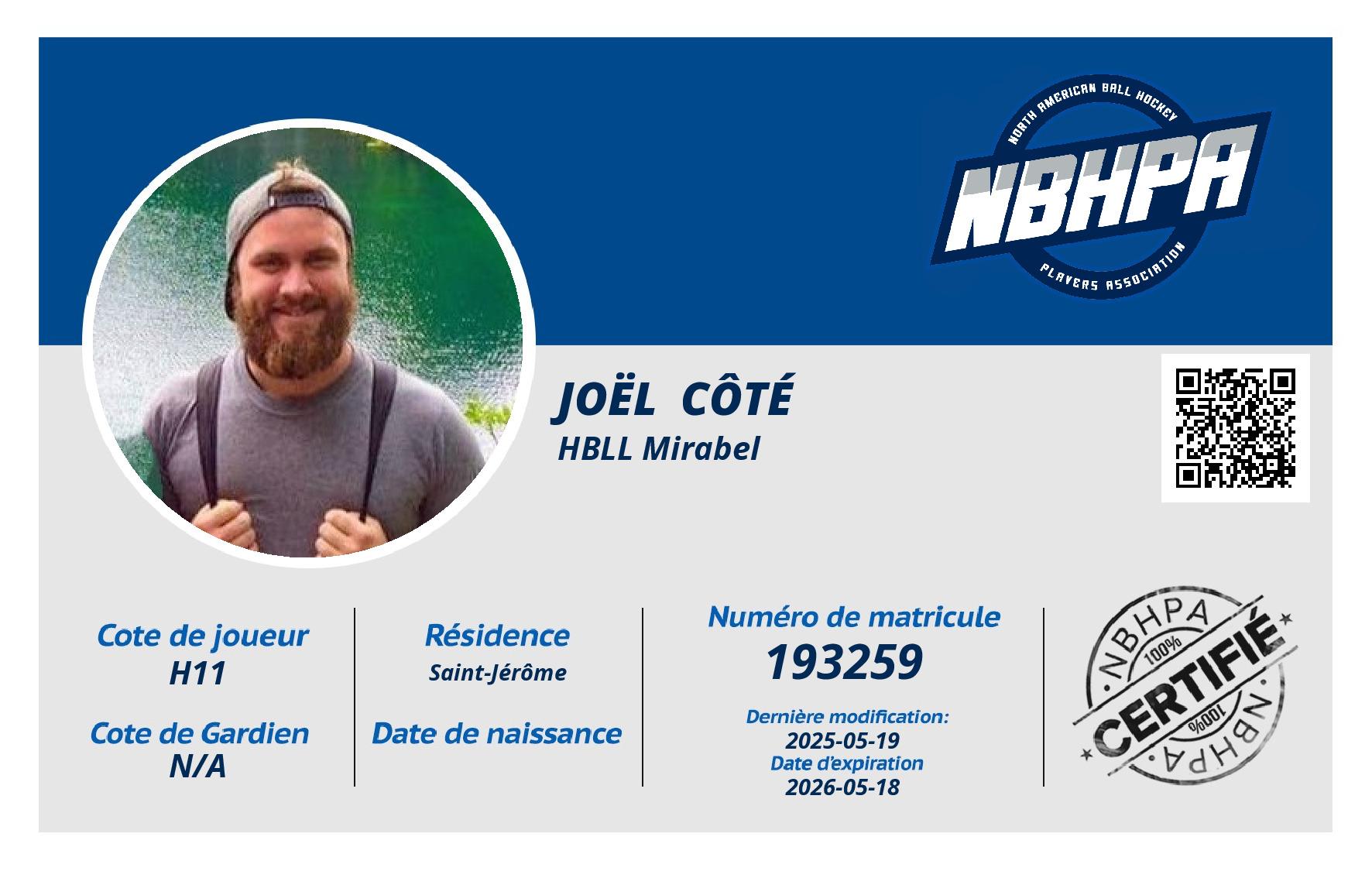 Joël  Côté 