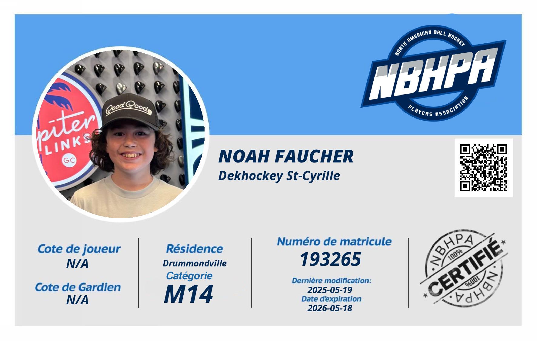 Noah Faucher