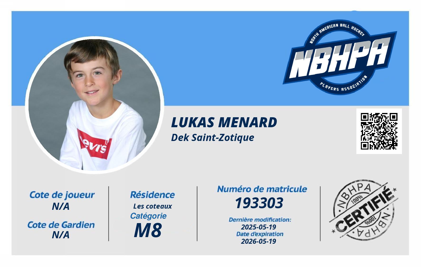 Lukas Menard