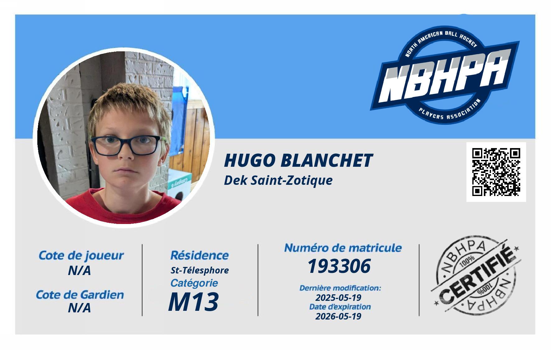 Hugo Blanchet