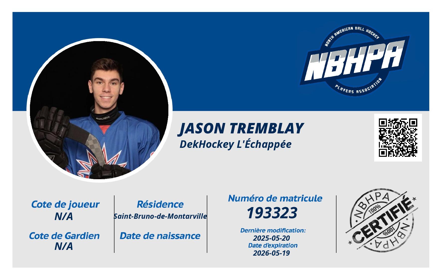 Jason Tremblay