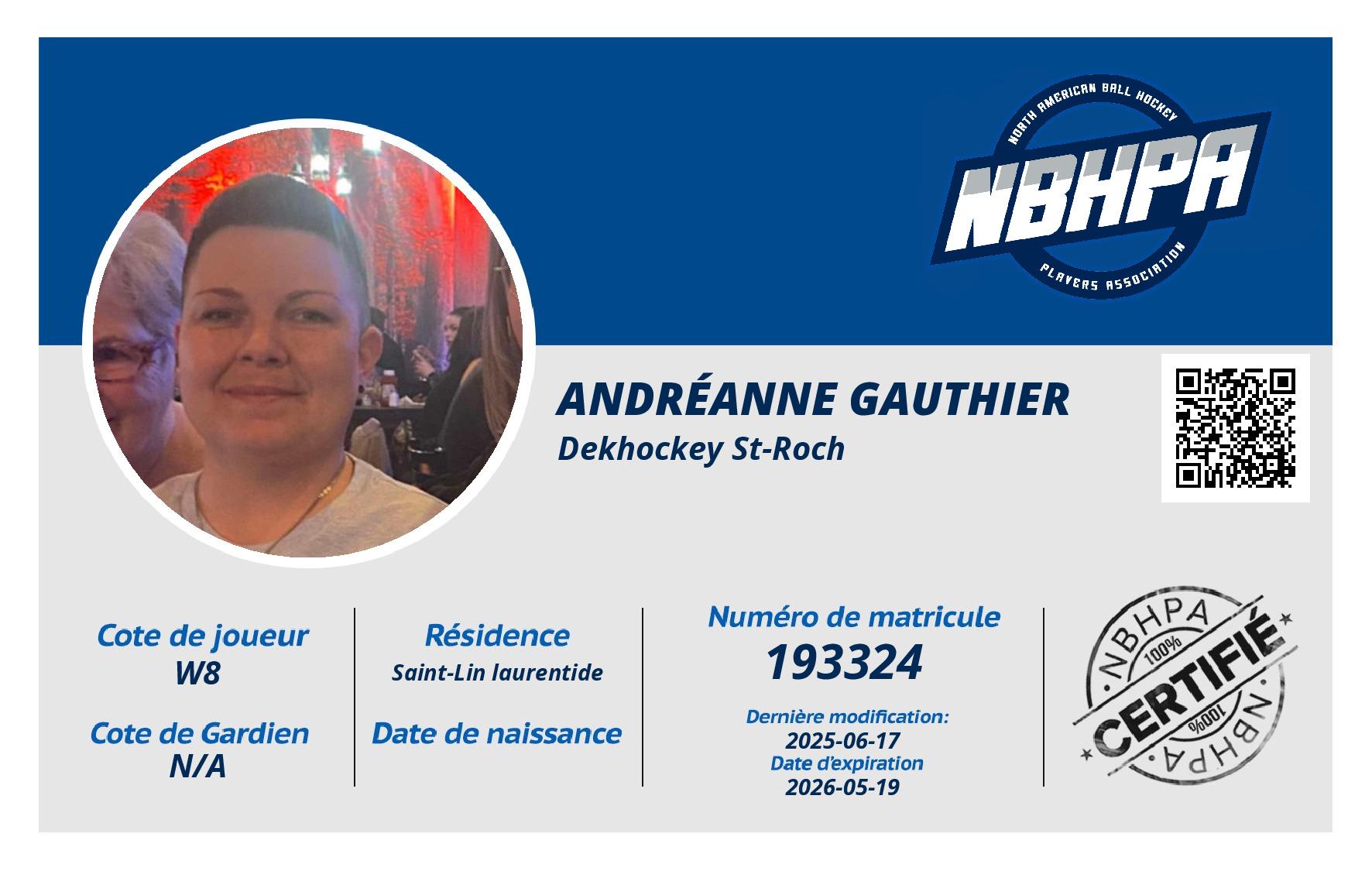Andréanne Gauthier