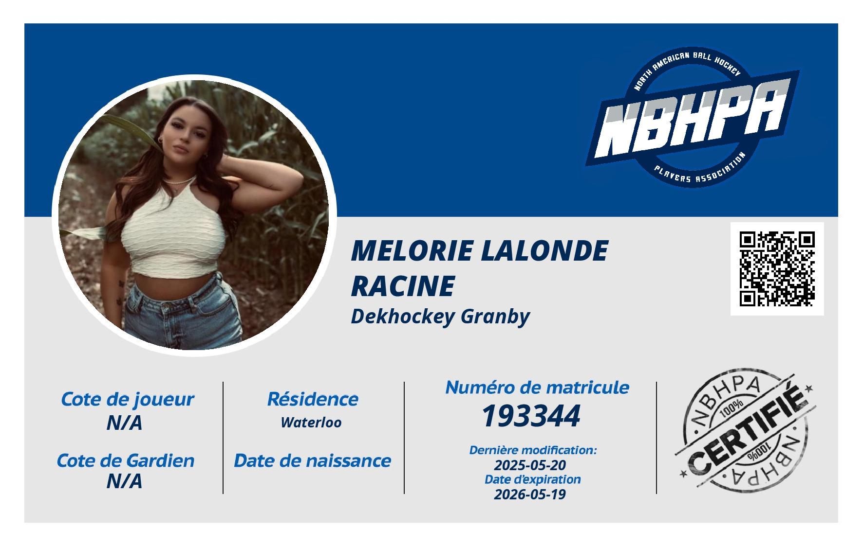 Melorie Lalonde Racine