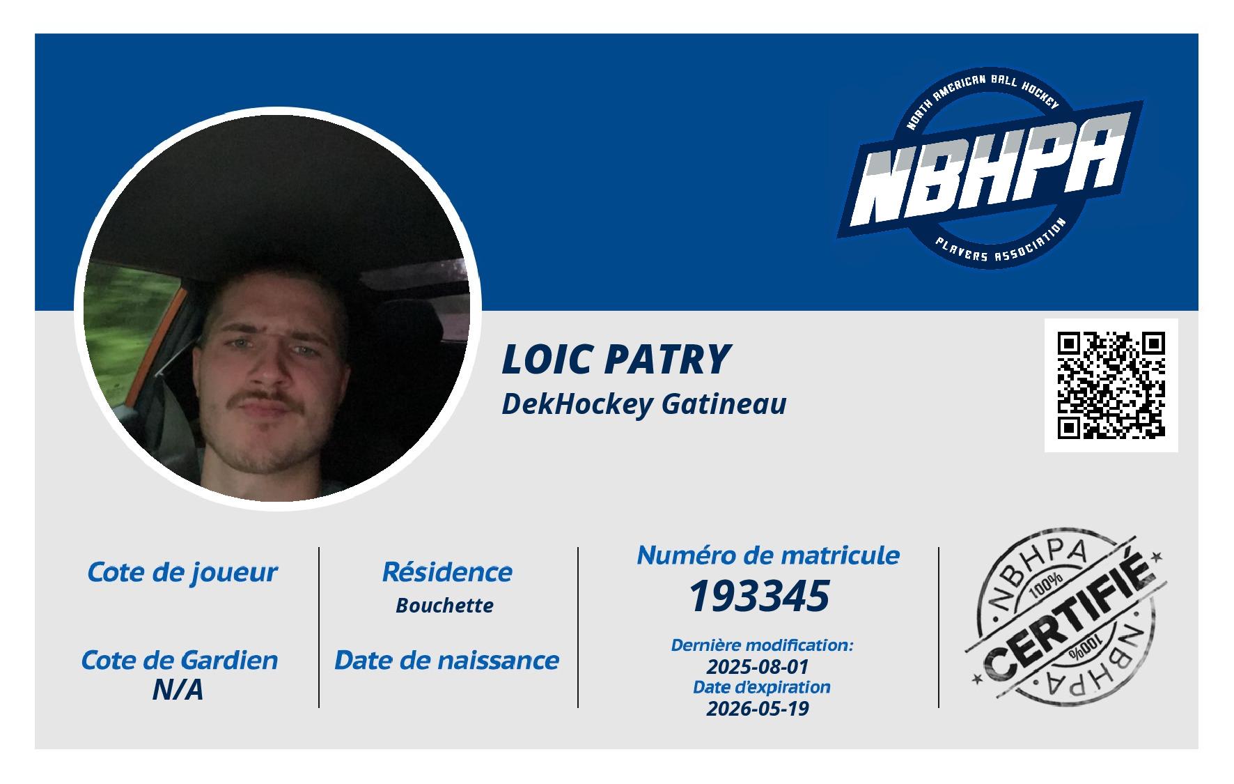 Loic Patry