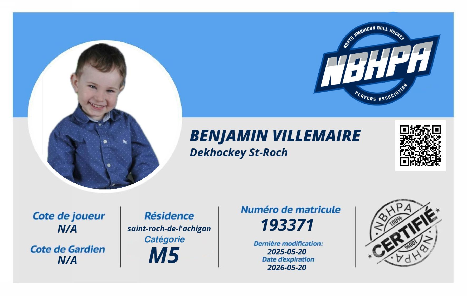 Benjamin Villemaire