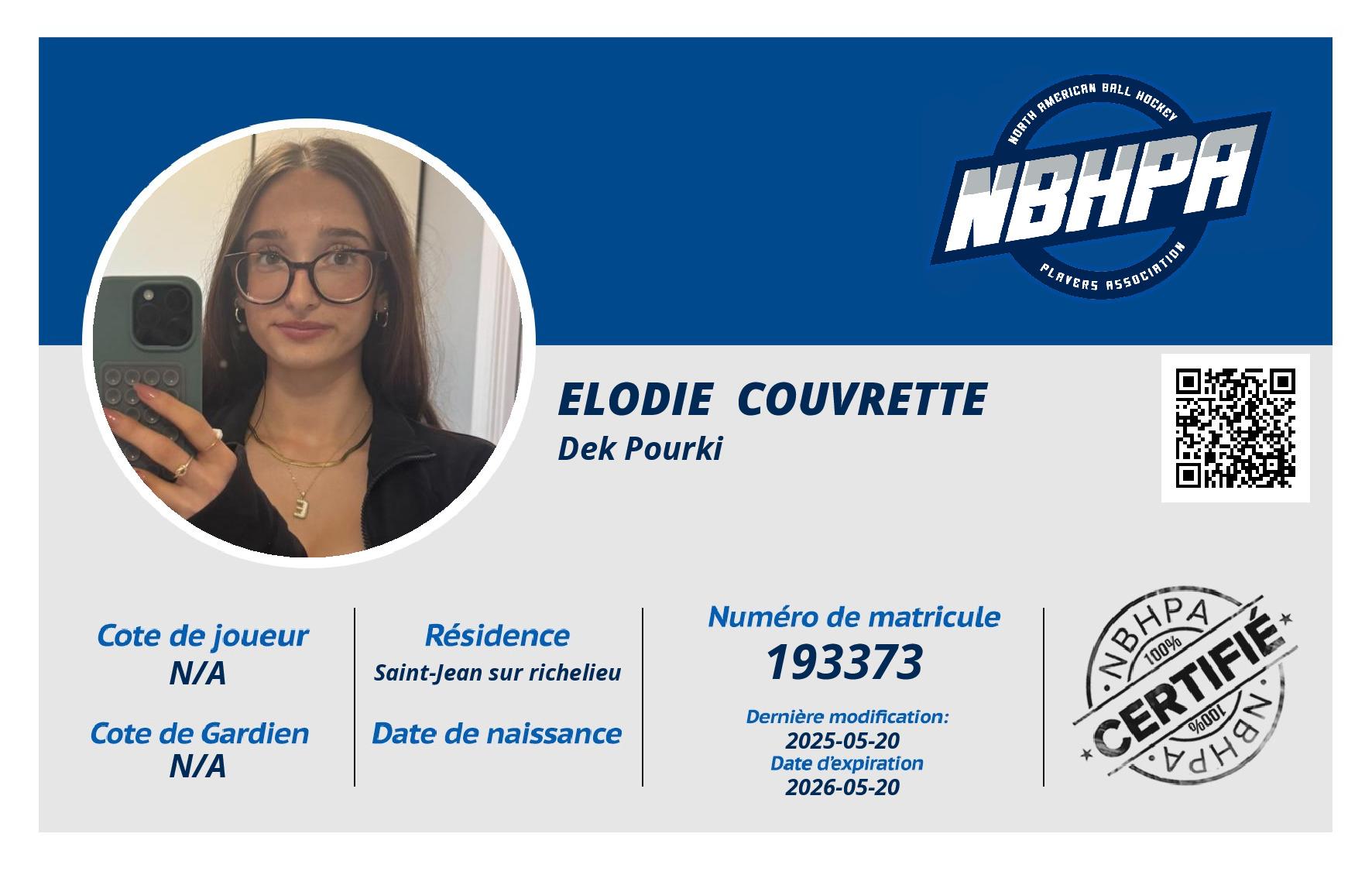 Elodie  Couvrette