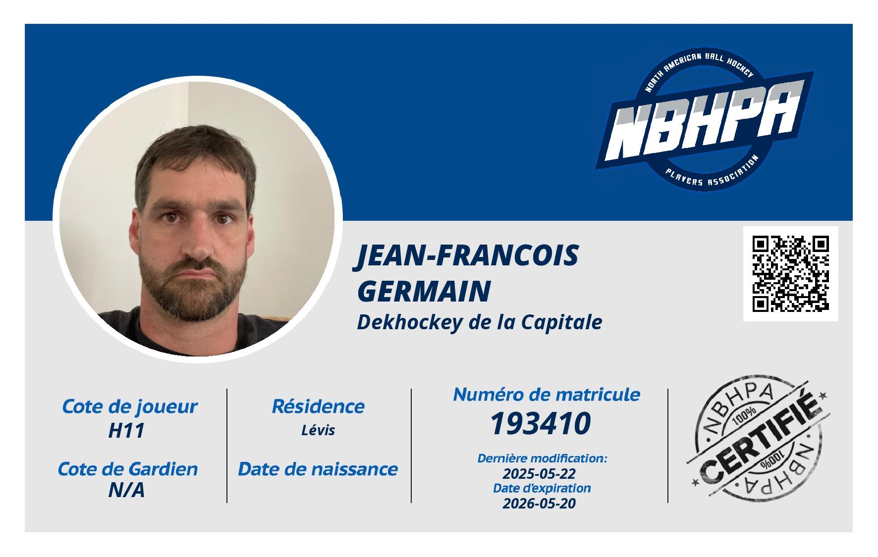 Jean-Francois  Germain