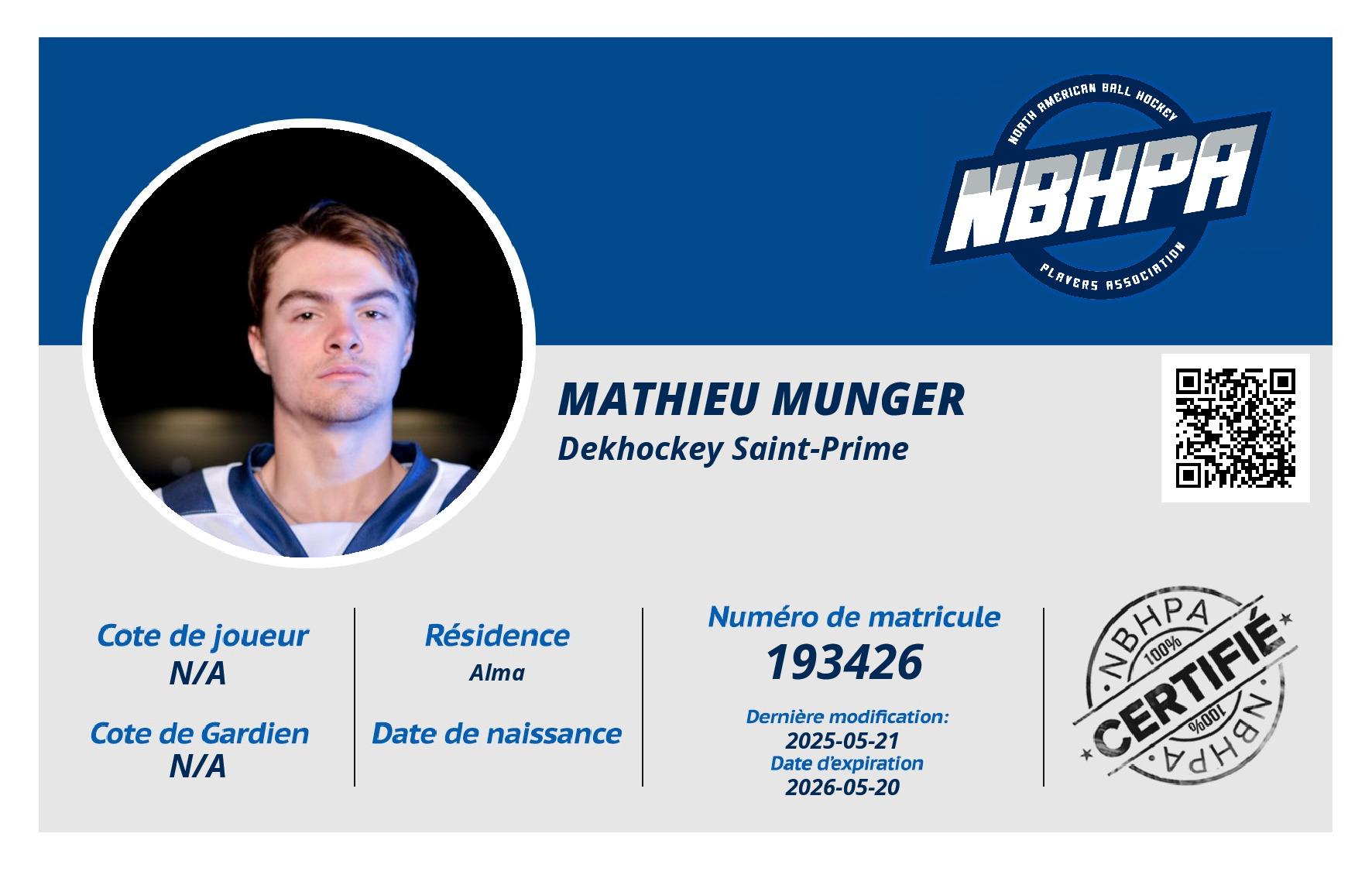 Mathieu Munger