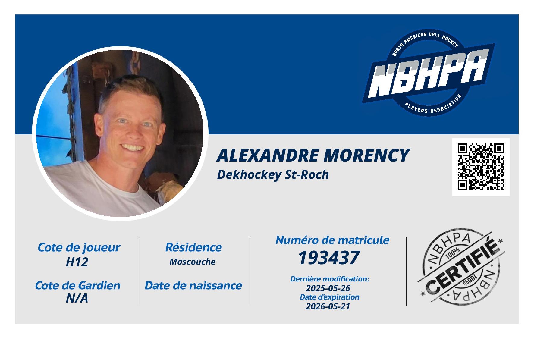 Alexandre Morency 