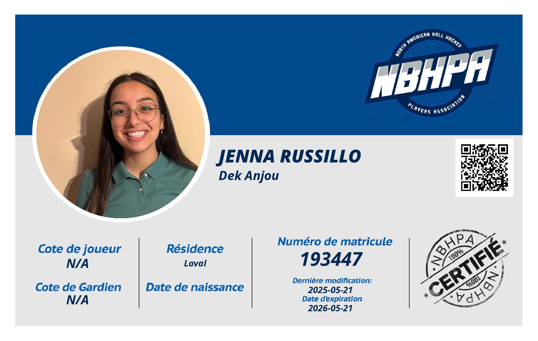 Jenna Russillo
