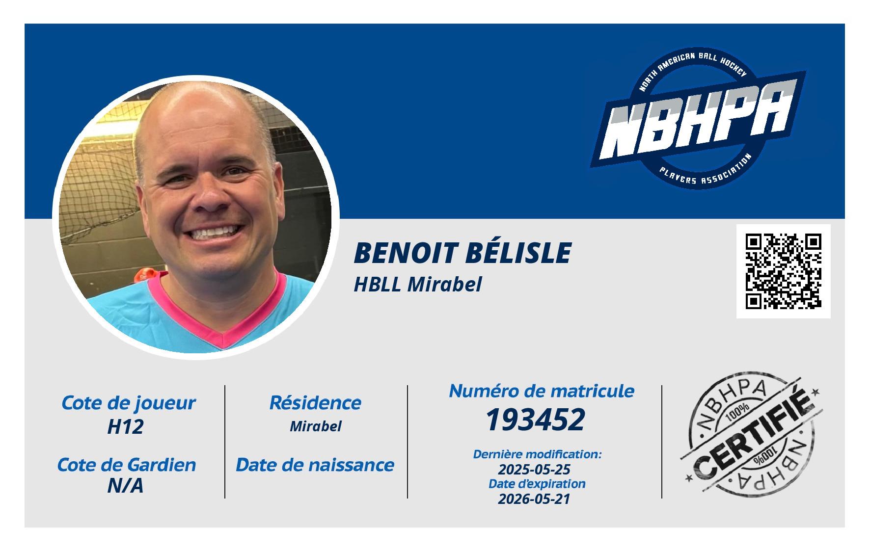 Benoit Bélisle