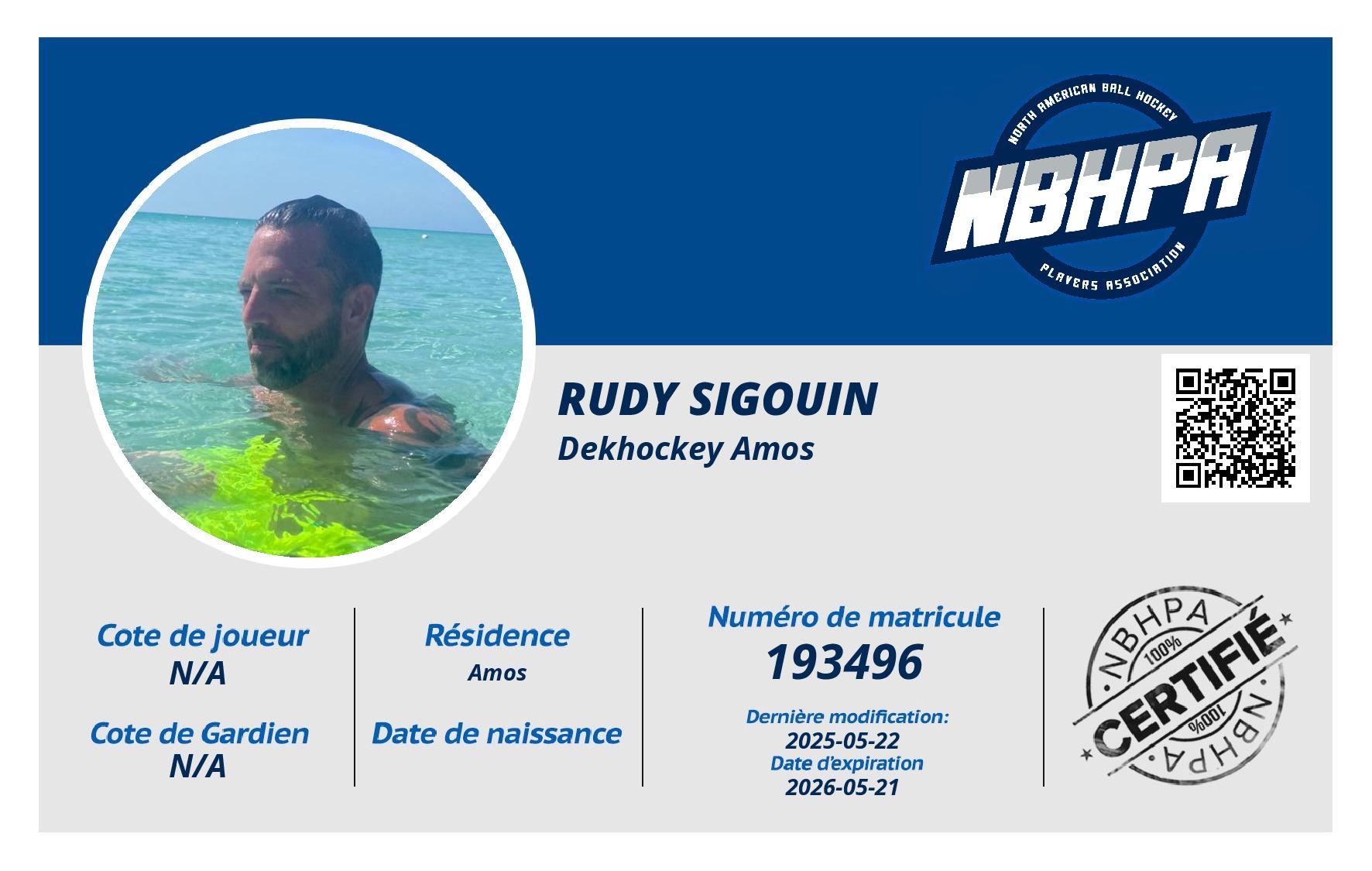 Rudy Sigouin
