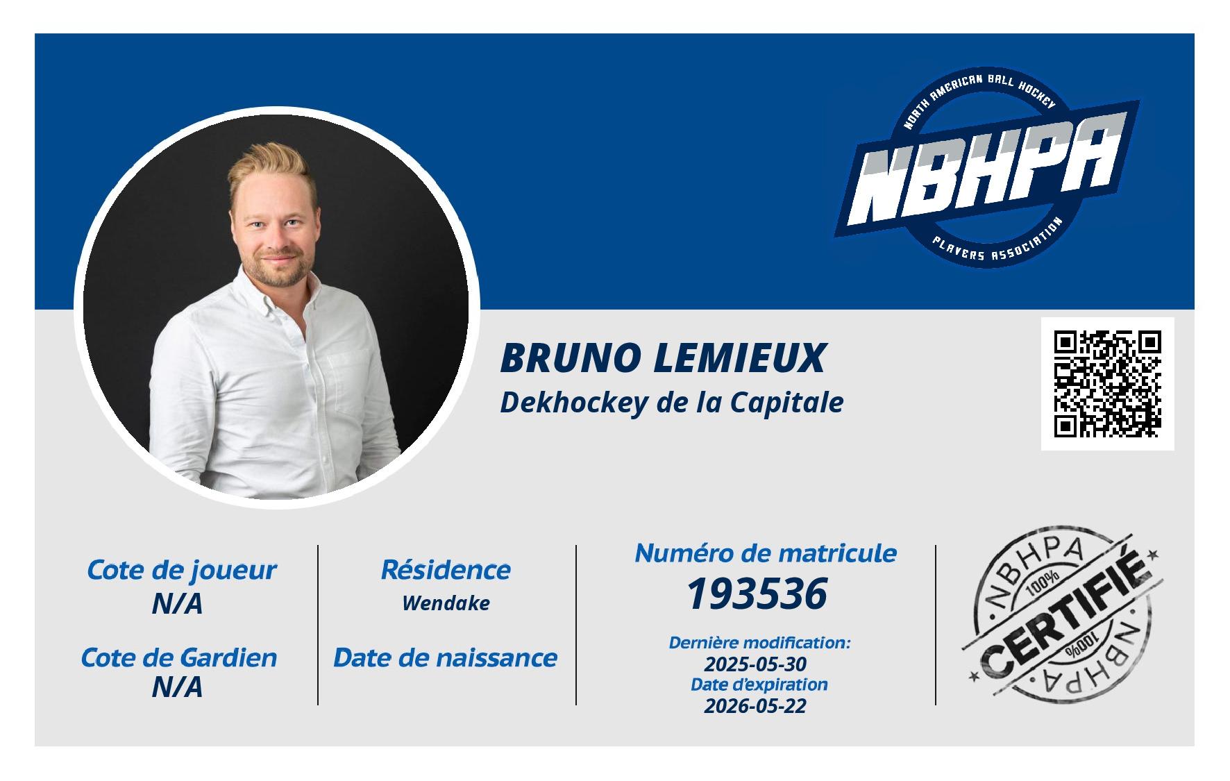 BRUNO LEMIEUX