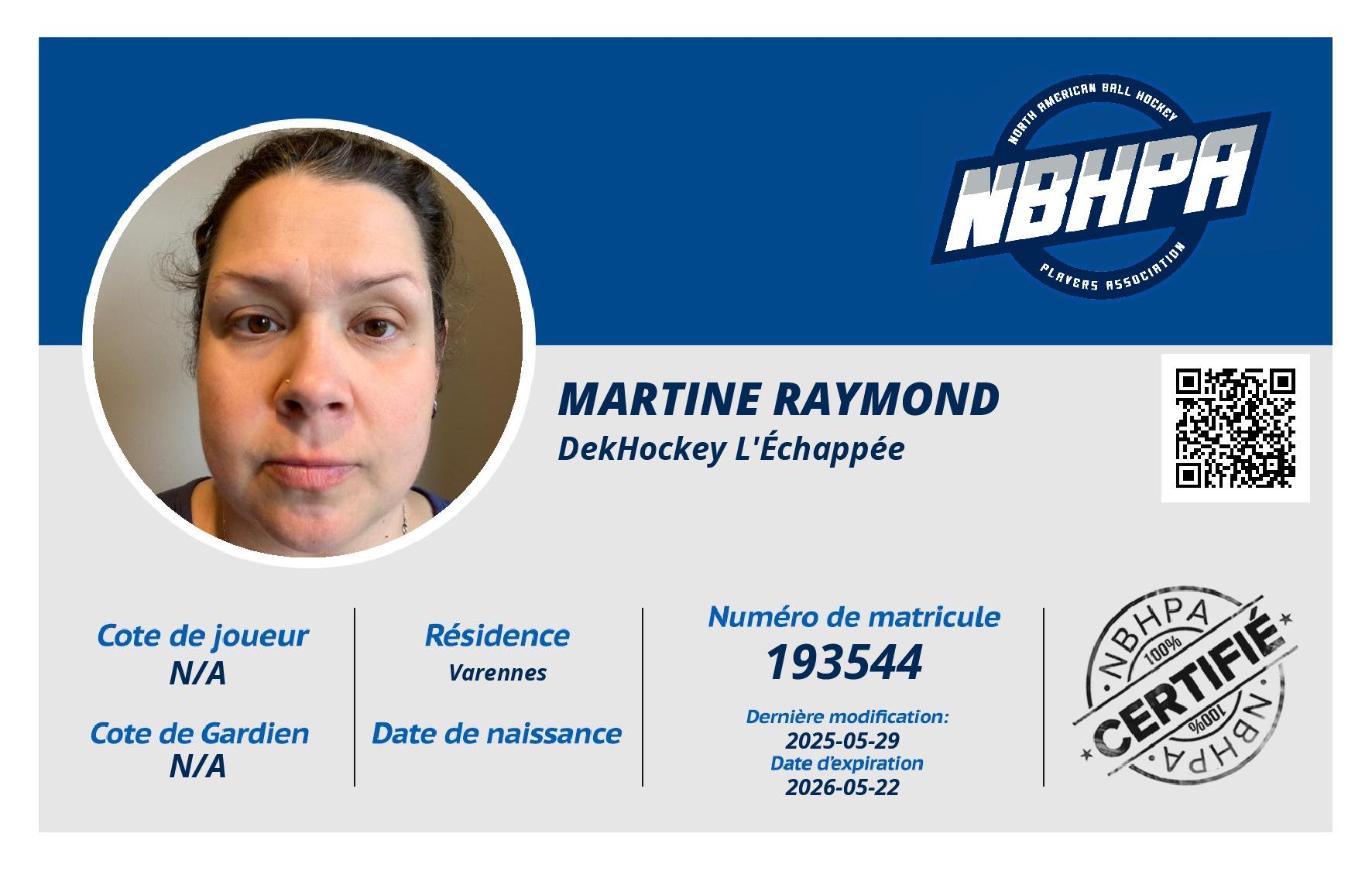 Martine Raymond 