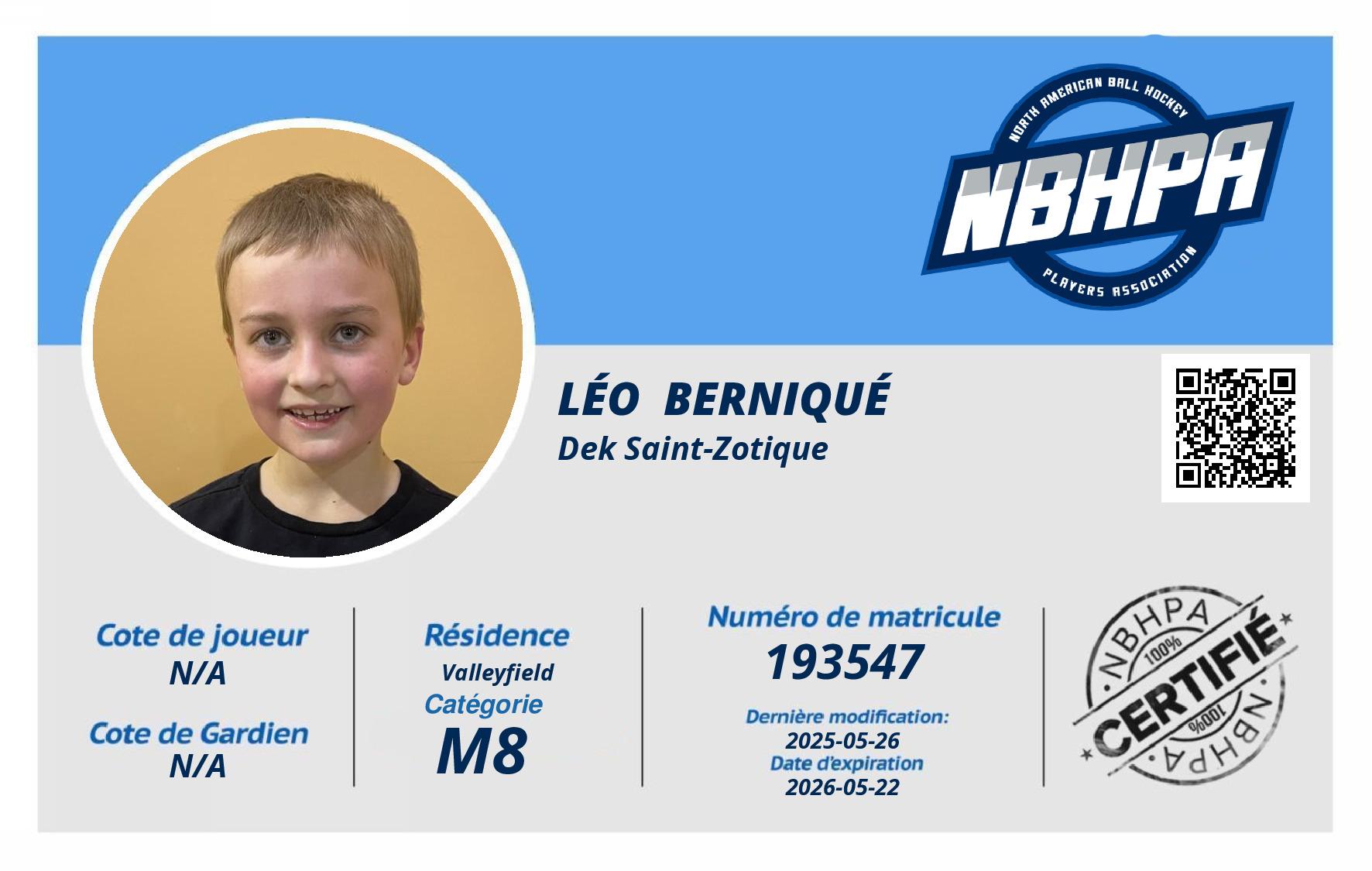 Léo  Berniqué 