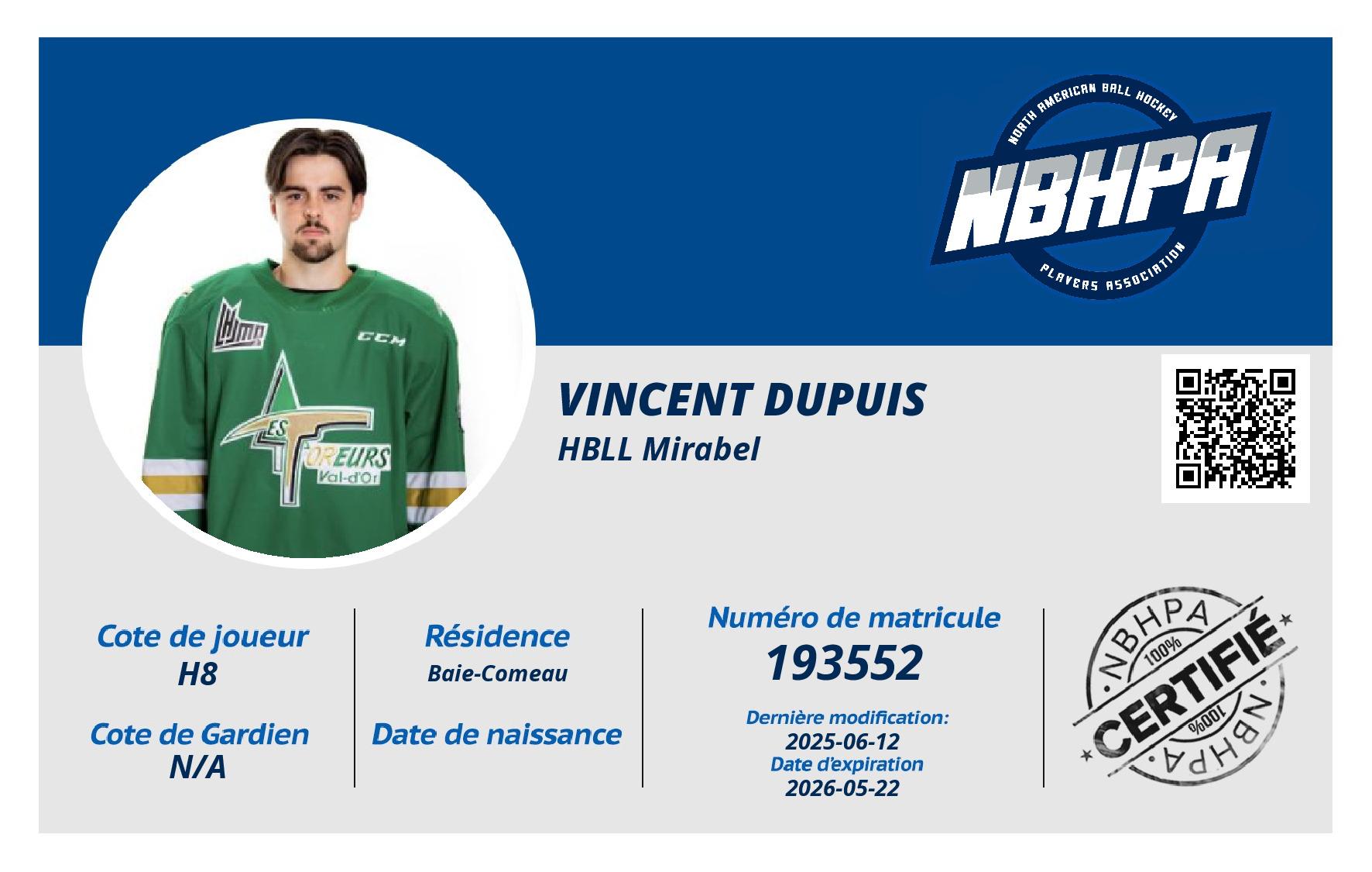 Vincent Dupuis