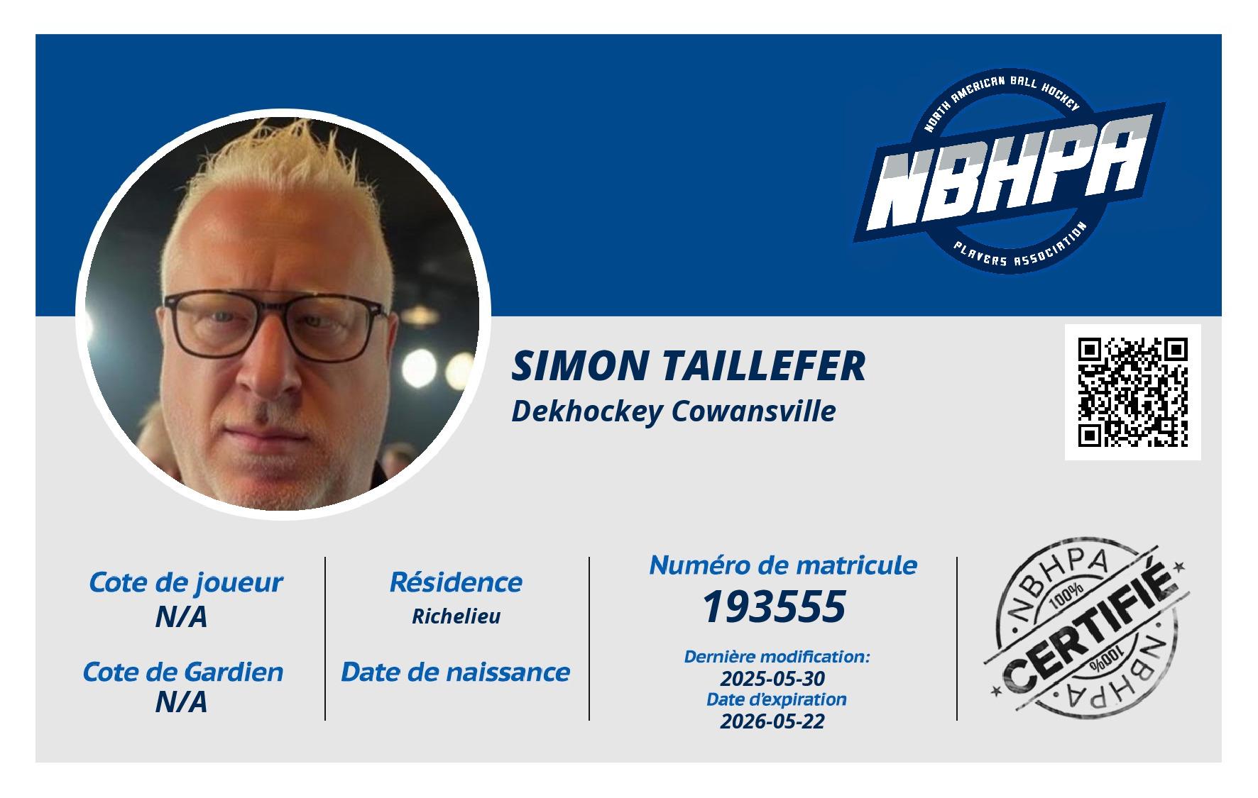 Simon Taillefer