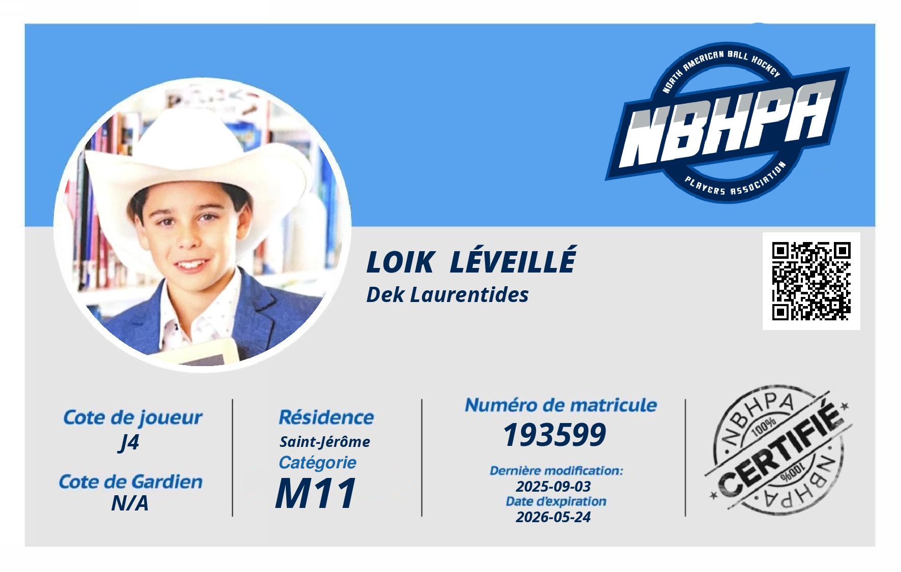 Loik  Léveillé